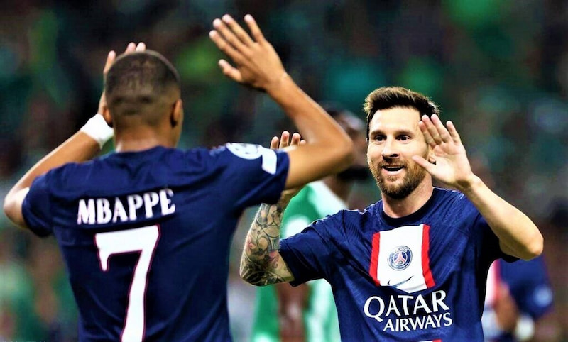 梅西姆巴佩点球让贤