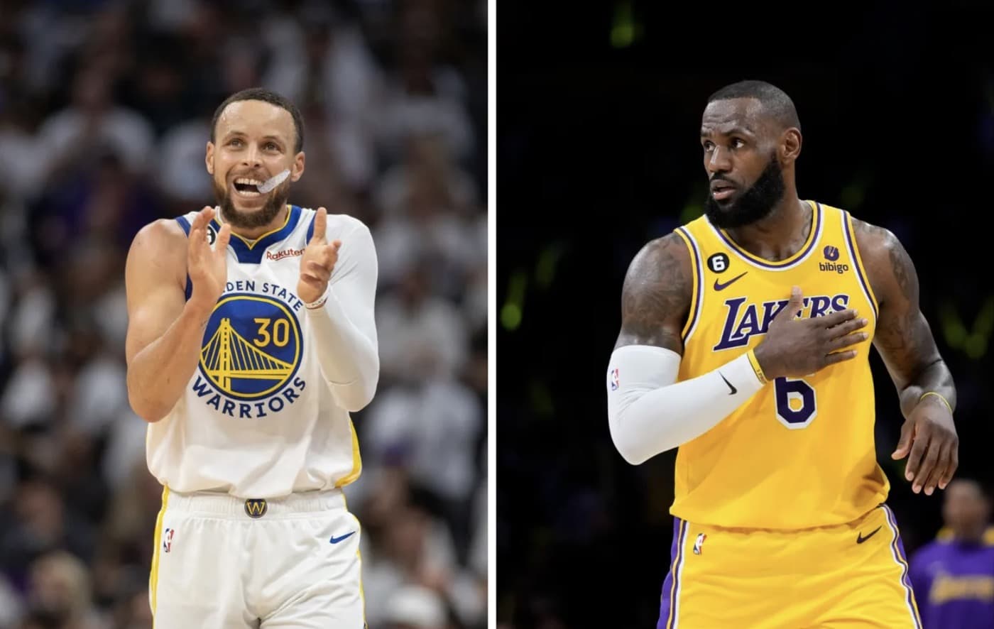 NBA季后赛:勇士vs湖人