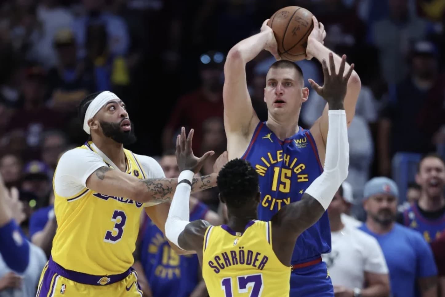 2023NBA季后赛:掘金vs湖人