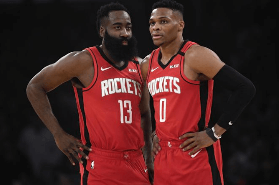 哈登&维斯布鲁克领衔