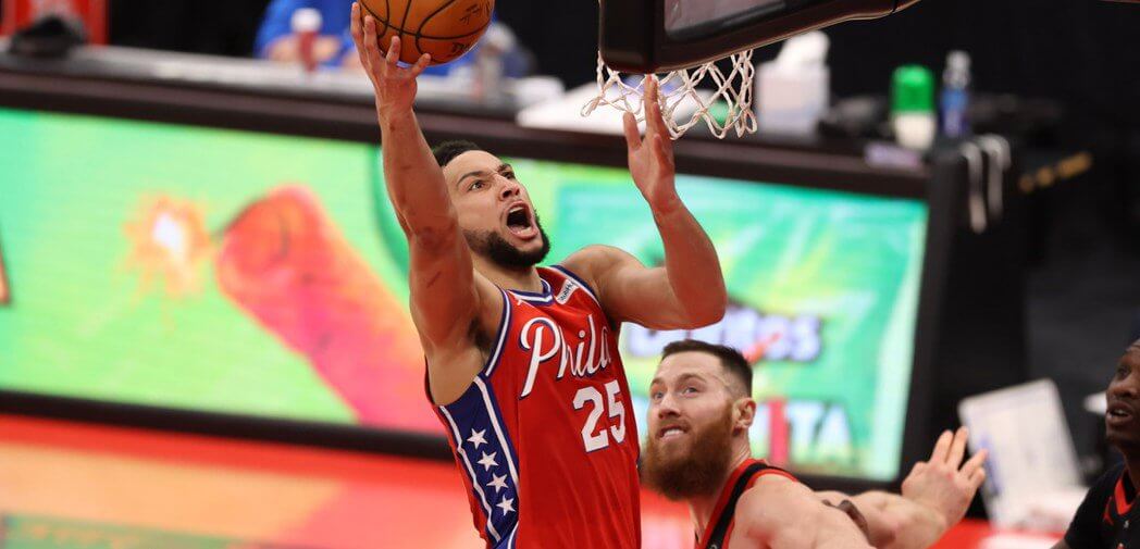 入选NBA明星赛连3年,西蒙斯:感谢教练们的肯定