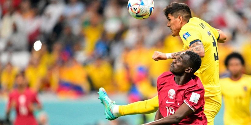 2022卡塔尔世界杯揭幕战，厄瓜多尔队轻取东道主卡塔尔队