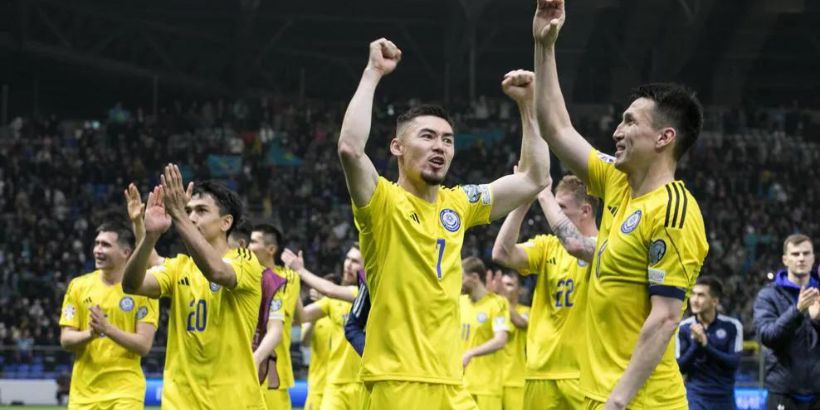 【2024欧洲杯预选赛第2轮】哈萨克斯坦让二追三逆转胜丹麦