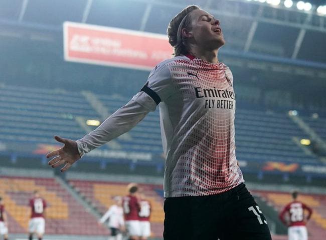 欧联杯小组赛H组开始末轮较量，AC米兰客场1比0小胜布拉格斯巴达。