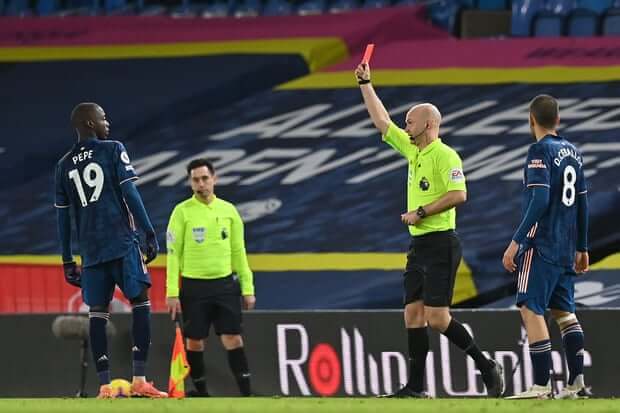 英超-佩佩红牌 横梁立柱3救险 阿森纳客平升班马