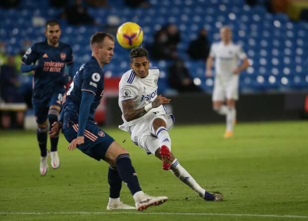 阿森纳近7战利兹联取得6胜1平