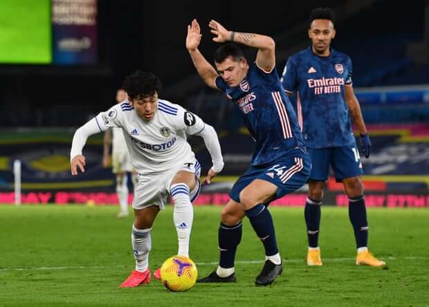 阿森纳近7战利兹联取得6胜1平