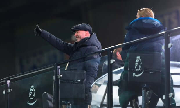 阿兰-希勒,1995年的今天,他第124次出场打入个人英超第100球