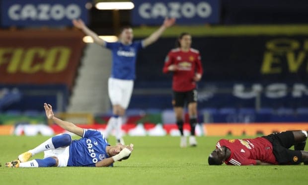 埃弗顿2分钟后险些扳平